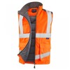 Leo Workwear Clovelly With Torrington Class 3 Hi-Vis Orange Anorak Bodywarmer Leo Workwear Clovelly With Torrington Class 3 Hi-Vis Orange Anorak Bodywarmer